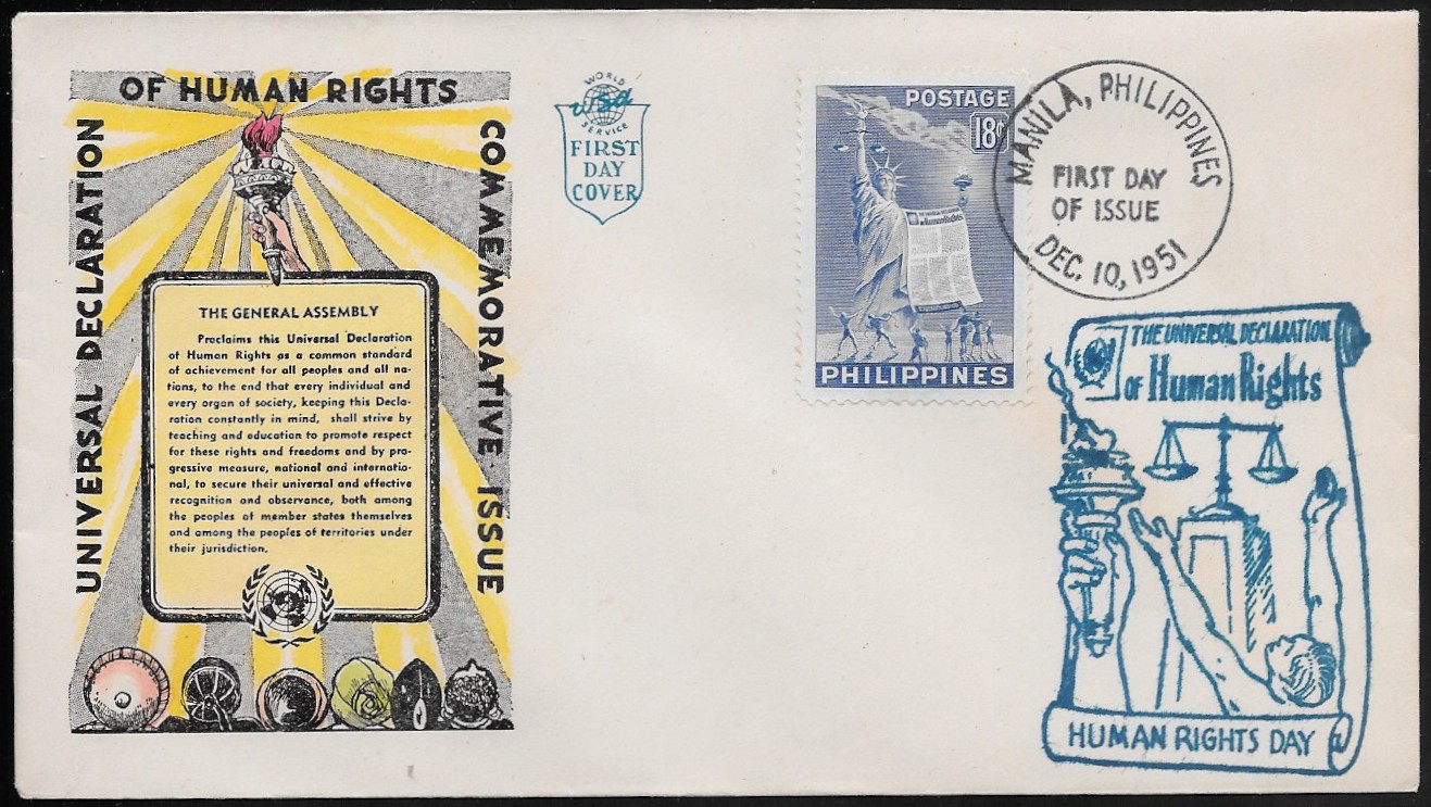 Philippines 1951 First Day Cover 